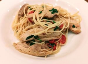 Aglio Olio Chicken Chop - Madame Seri & Co, Vista Bangi