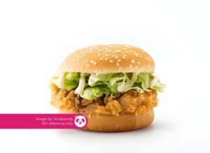 Homemade Chicken Chop Burger - Madame Seri & Co, Vista Bangi